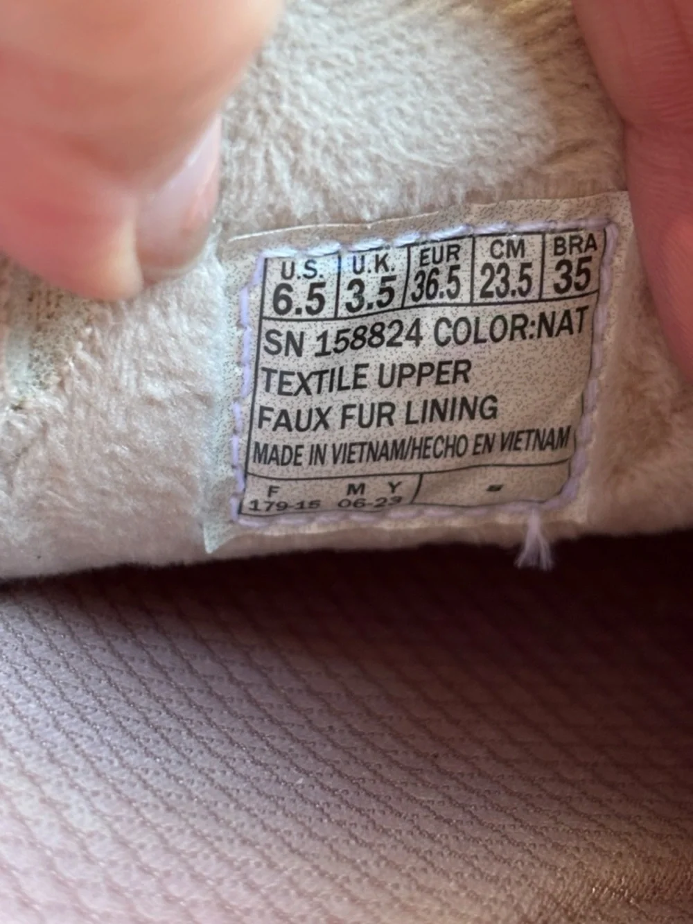 Skechers Martha Stewart Slip-On Clogs Women’s 6.5 Pink Faux Fur Lined Comfort - Picture 4 of 9